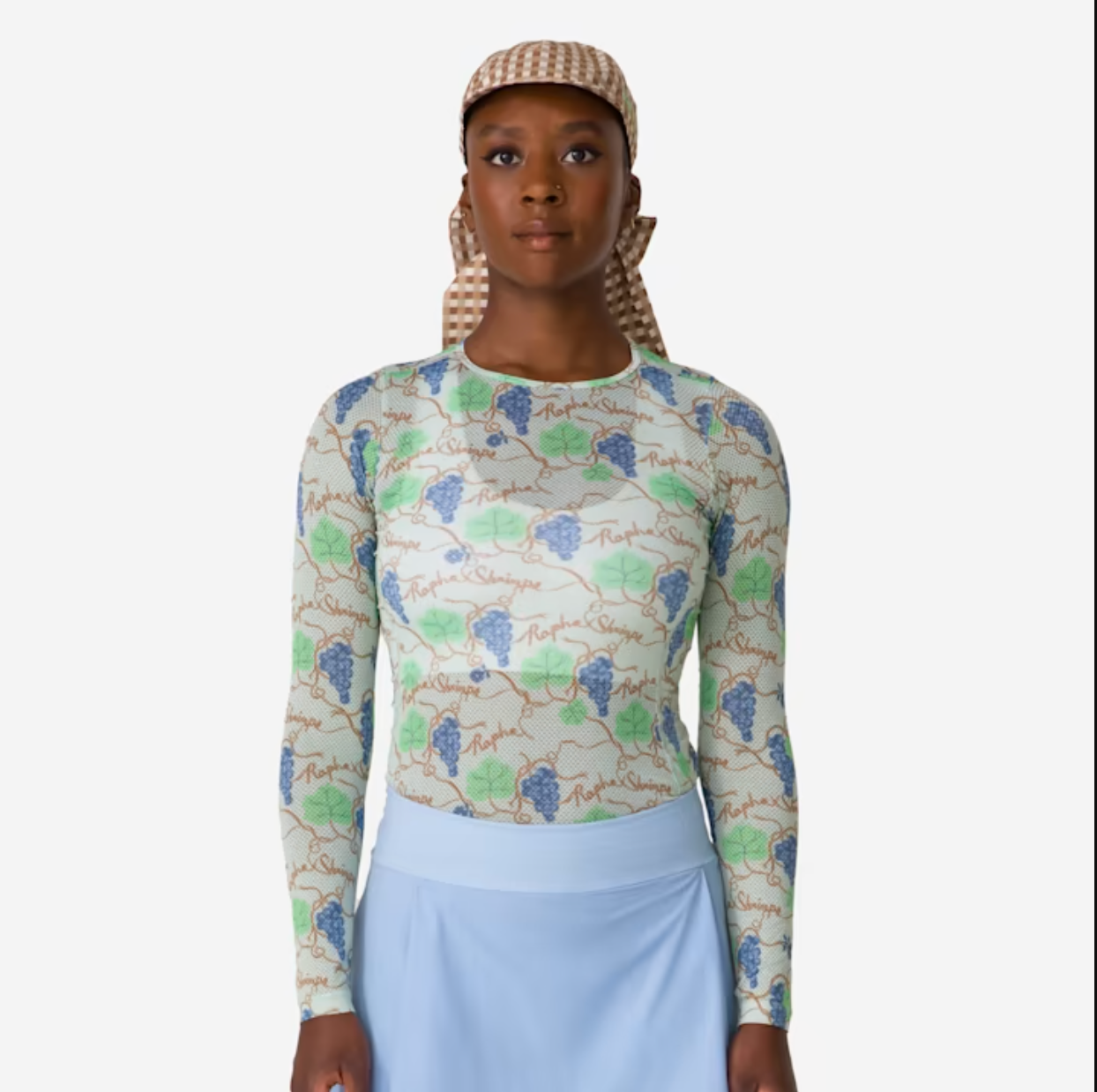 Grape Print/Cornflower