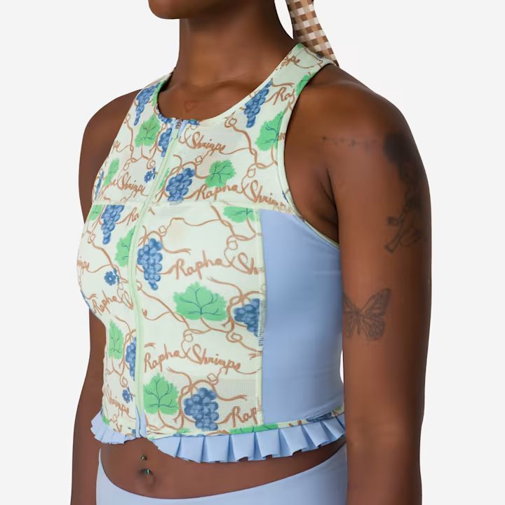 Grape Print/Cornflower