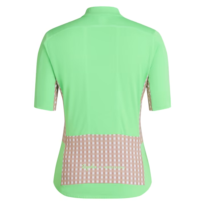 Gingham Print/Summer Green