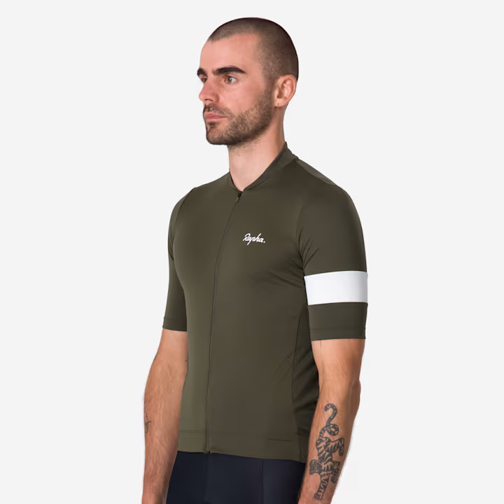 Dark Green/White