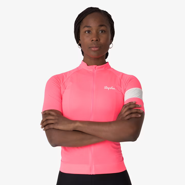 High-Vis Pink/White