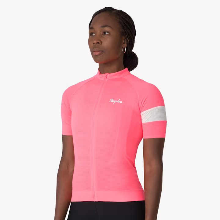 High-Vis Pink/White
