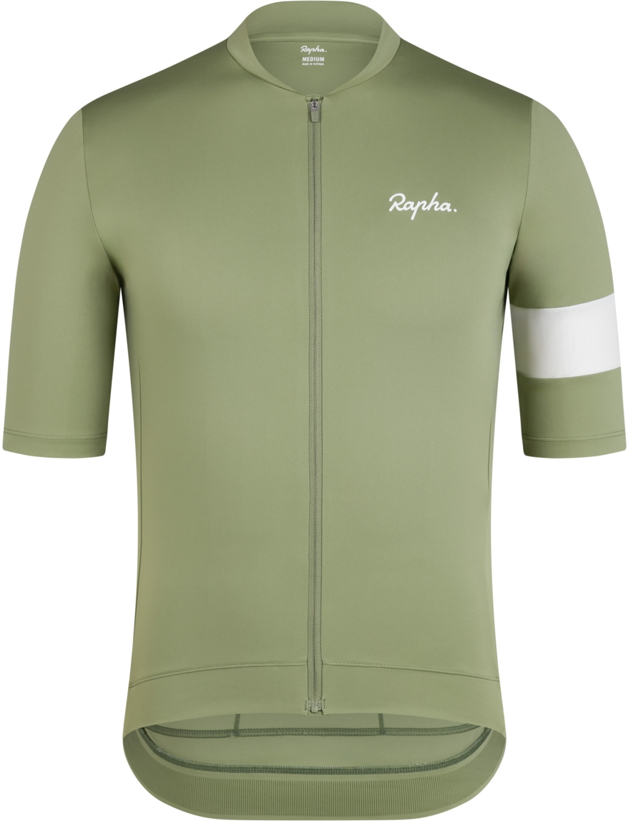 Olive Green/White