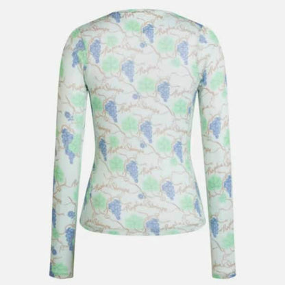 Grape Print/Cornflower
