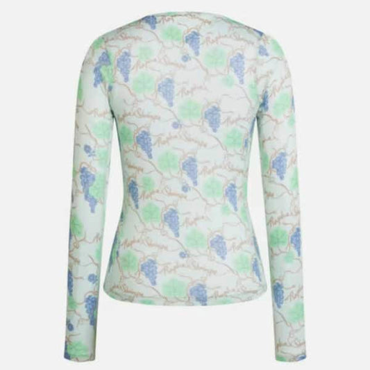 Grape Print/Cornflower