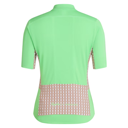 Gingham Print/Summer Green