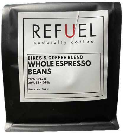 Bikes & Coffee Blend Whole Espresso Beans