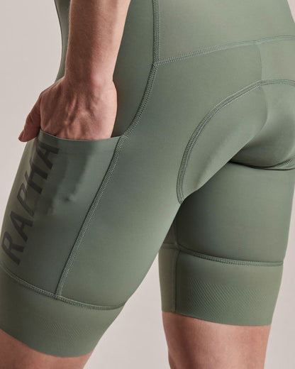 Women's Pro Team Cargo Bib Shorts - Regualr