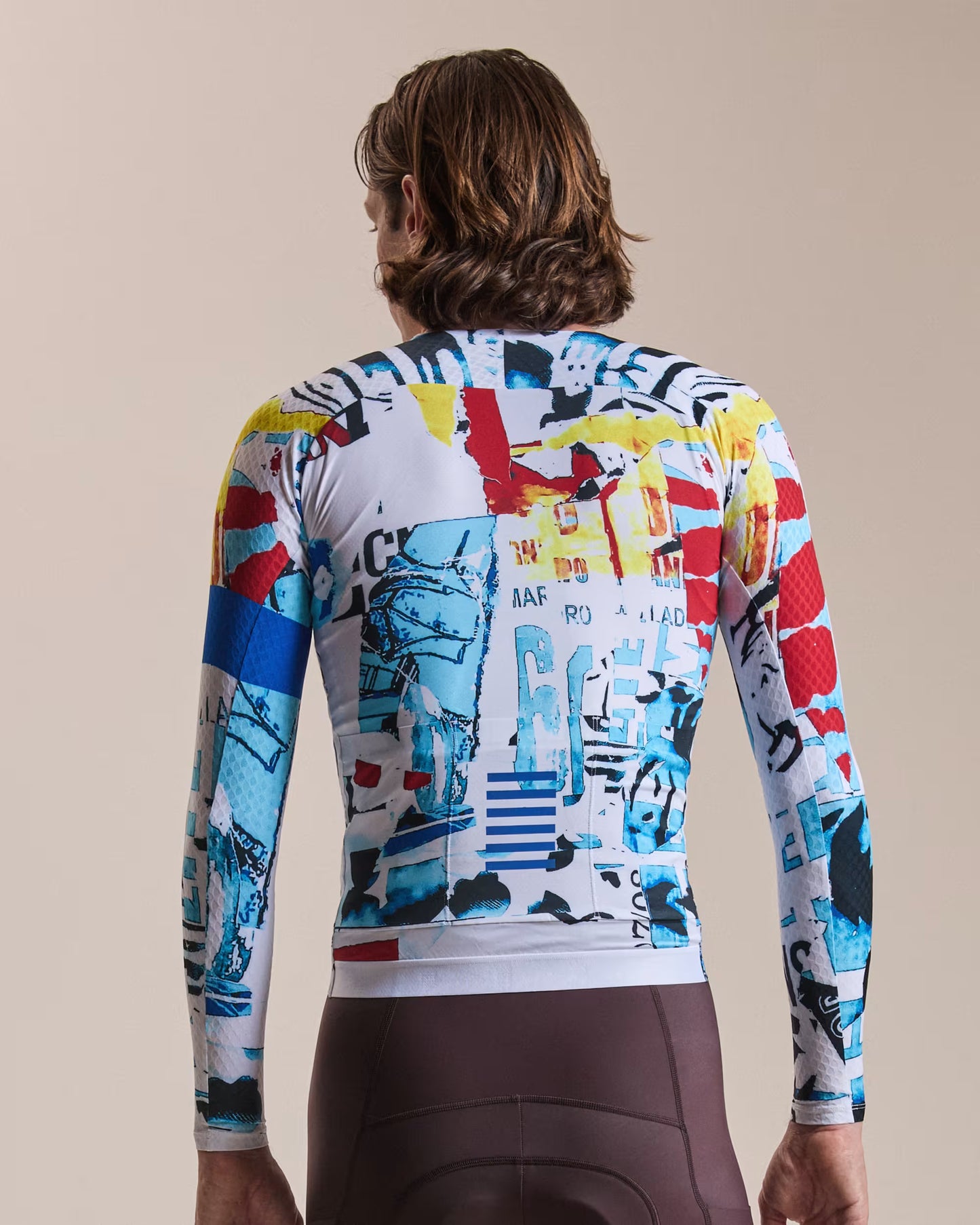 Rapha + David Carson Men's Pro Team Long Sleeve Aero Jersey