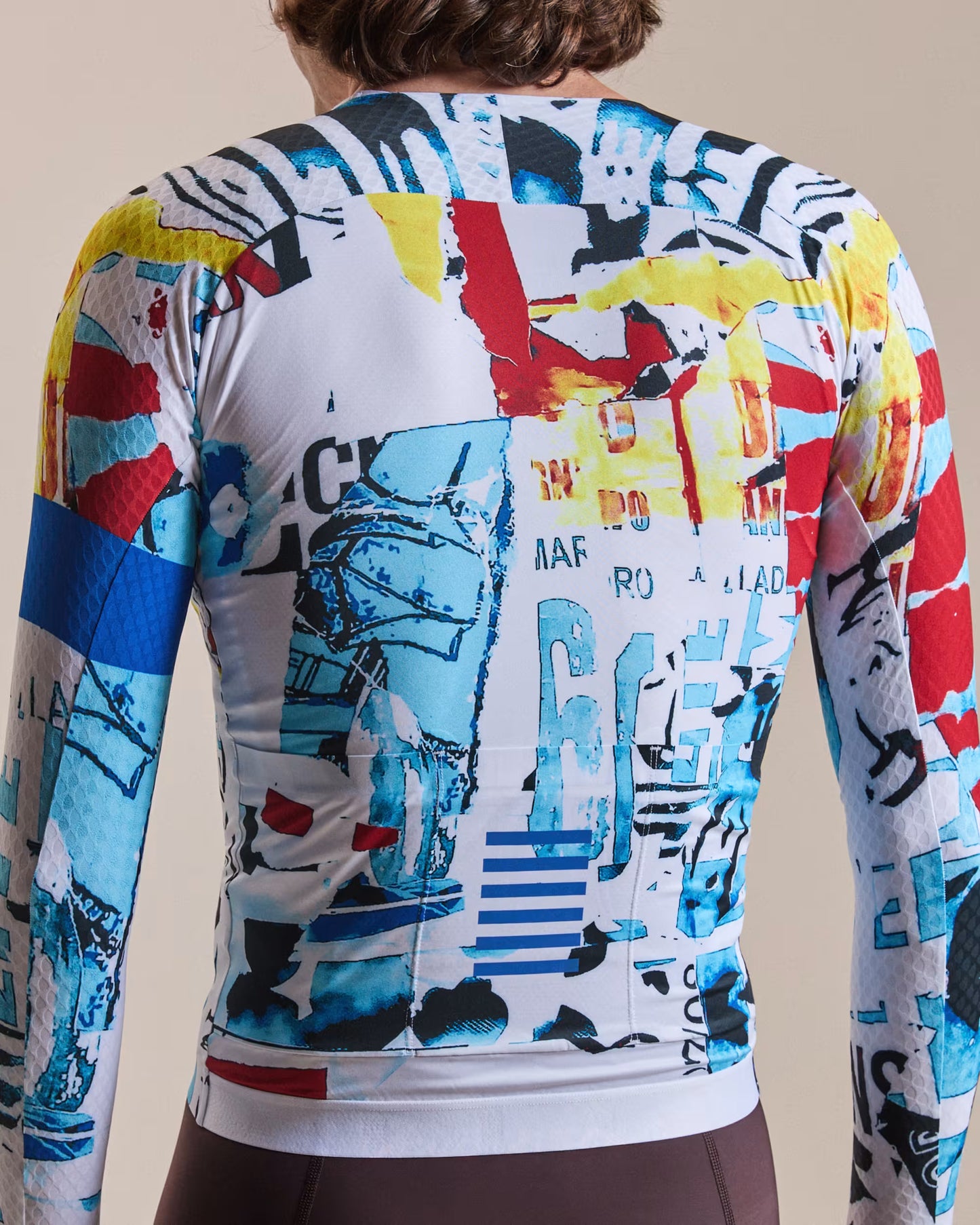Rapha + David Carson Men's Pro Team Long Sleeve Aero Jersey