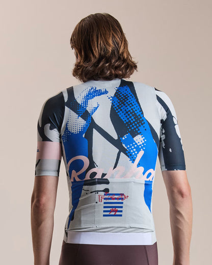 Rapha + David Carson Men's Pro Team Rouleur Jersey