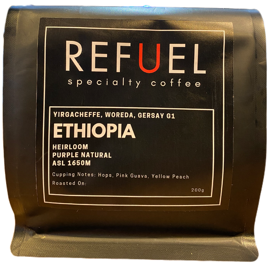 Ethiopia Yirgacheffe, Woreda, Gersay G1