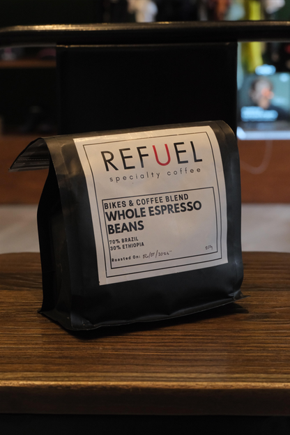 Bikes & Coffee Blend Whole Espresso Beans
