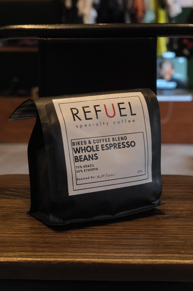 Bikes & Coffee Blend Whole Espresso Beans