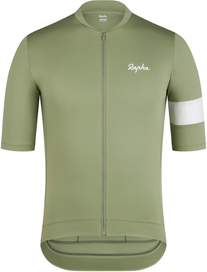 Olive Green/White